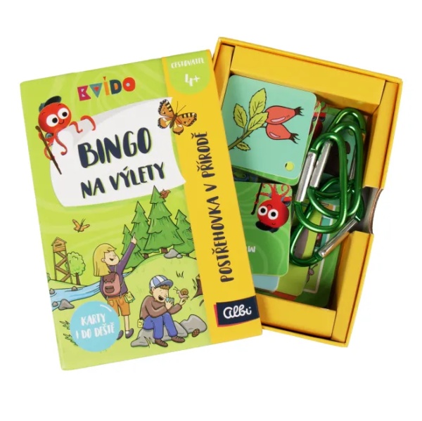 Albi Kvído Bingo na výlety Postřehovka v přírodě