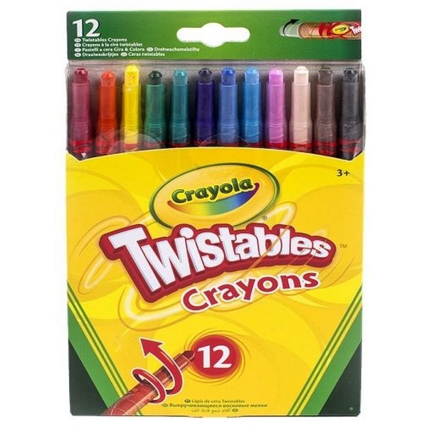 Crayola Twist voskovky 12 ks