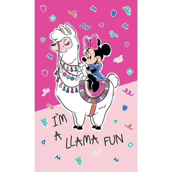 Dětský ručník Minnie a Lama 30 x 50 cm