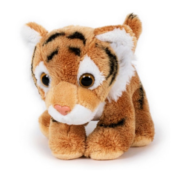 Tygr hnědý plyšová hračka 13 cm 