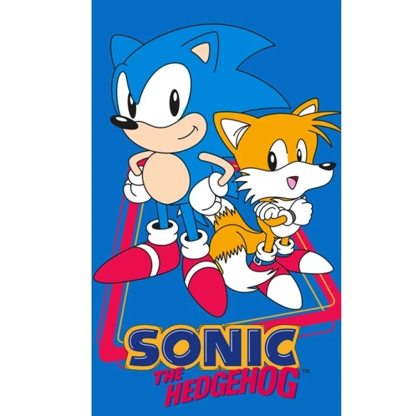 Dětský ručníček Ježek Sonic 30 x 50 cm