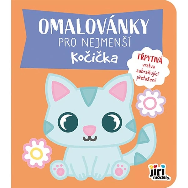 Omalovánky pro nejmenší Kočička