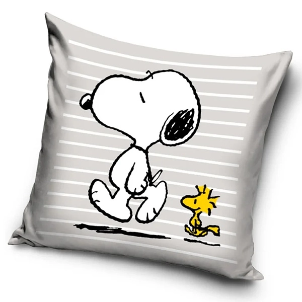Povlak na polštářek Snoopy a Woodstock 40 x 40 cm
