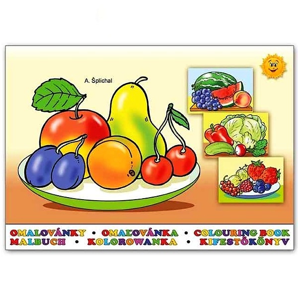 Omalovánky A5 Ovoce a zelenina