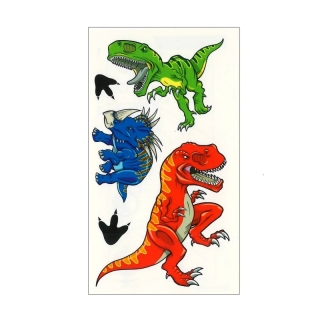 Dětské tetování Tetovací obtisky dinosauři velcí