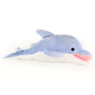 Delfín plyšová hračka světle modrý