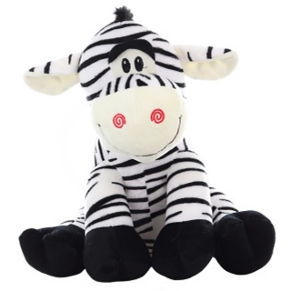 Zebra 26 cm plyšová hračka 