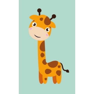 Dětský ručník Žirafka 30 x 50 cm