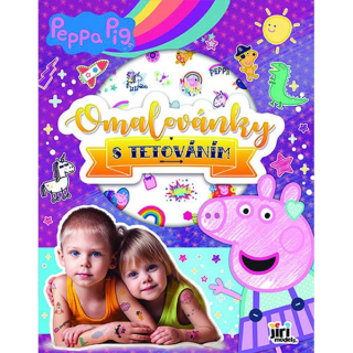 Omalovánky s tetováním Prasátko Peppa