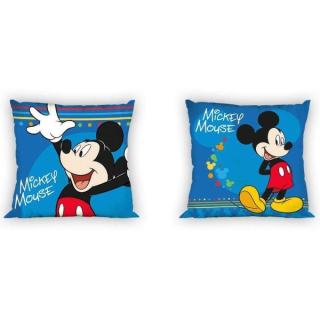 Povlak na polštářek Mickey modrý 40x40 cm