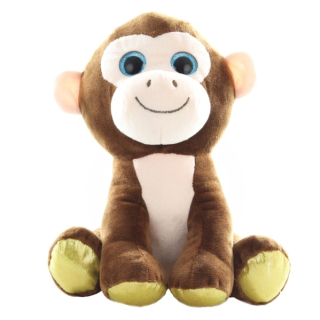 Opice plyšová 20 cm sedící