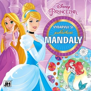 Disney Princezny Omalovánkové mandaly  