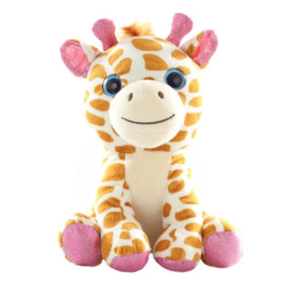 Žirafa plyšová 20 cm sedící